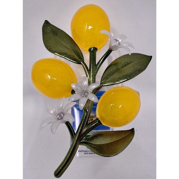 NEW Lemons on Branch SCENT CONTROL Wallflower NIGHTLIGHT Plug Bath & Body Works - Picture 3 of 10